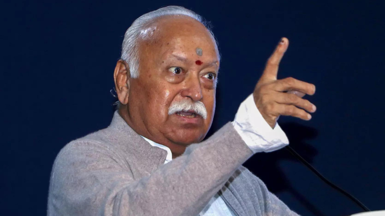 Fertility rate should not go below 2.1 for society to survive: RSS chief Mohan Bhagwat