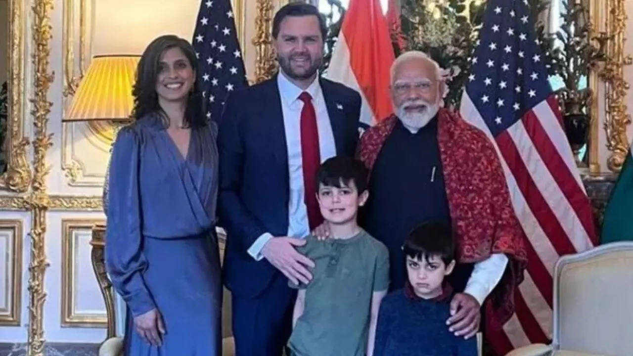 PM Modi gives special gifts to Vance’s children, celebrates birthday of US VP’s son